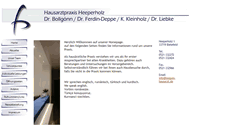 Desktop Screenshot of heepen-hausarzt.de